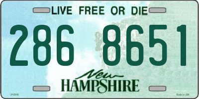NH license plate 2868651