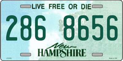 NH license plate 2868656