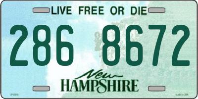 NH license plate 2868672
