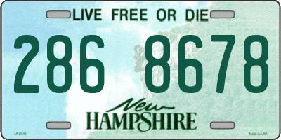 NH license plate 2868678