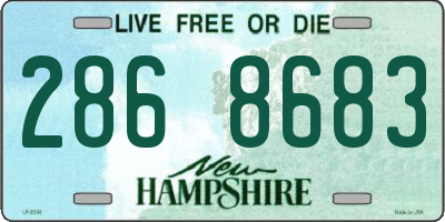 NH license plate 2868683