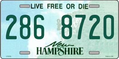 NH license plate 2868720