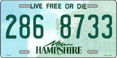 NH license plate 2868733