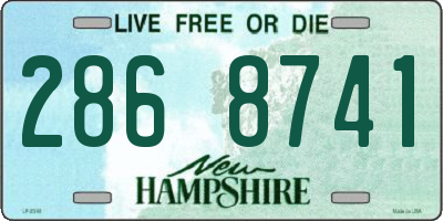 NH license plate 2868741