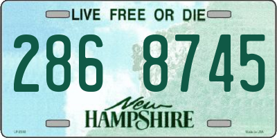 NH license plate 2868745
