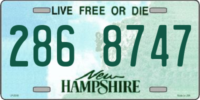 NH license plate 2868747