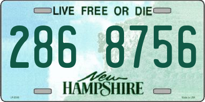 NH license plate 2868756