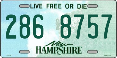 NH license plate 2868757