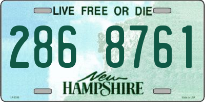 NH license plate 2868761