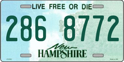 NH license plate 2868772