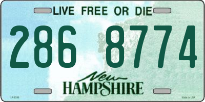 NH license plate 2868774