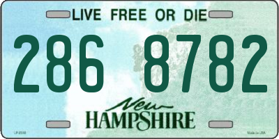 NH license plate 2868782