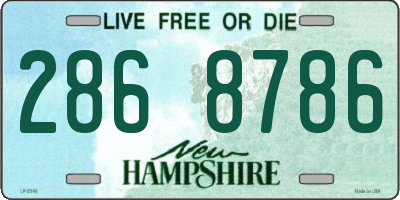 NH license plate 2868786