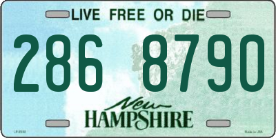 NH license plate 2868790