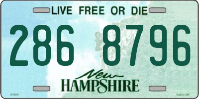 NH license plate 2868796