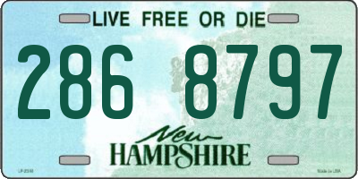 NH license plate 2868797