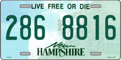 NH license plate 2868816