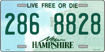 NH license plate 2868828