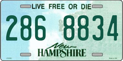 NH license plate 2868834