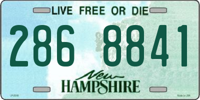 NH license plate 2868841