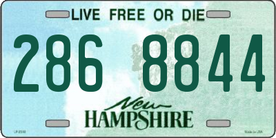 NH license plate 2868844