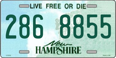 NH license plate 2868855