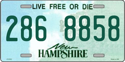 NH license plate 2868858