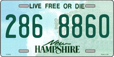 NH license plate 2868860