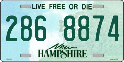 NH license plate 2868874