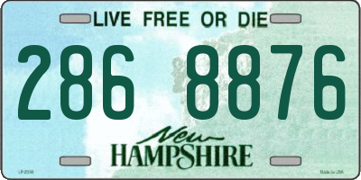 NH license plate 2868876