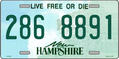 NH license plate 2868891