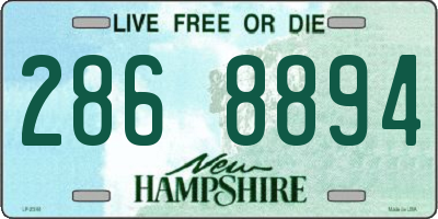 NH license plate 2868894