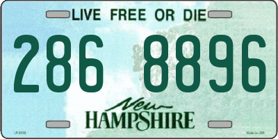 NH license plate 2868896