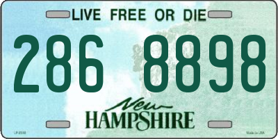 NH license plate 2868898