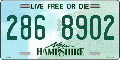 NH license plate 2868902