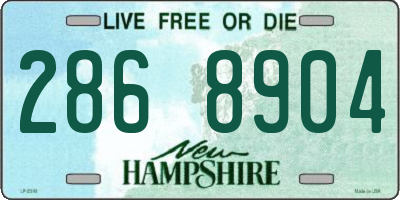 NH license plate 2868904