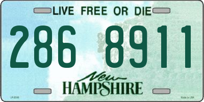 NH license plate 2868911