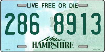 NH license plate 2868913