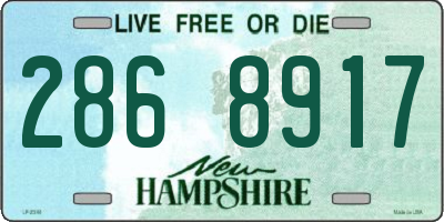 NH license plate 2868917