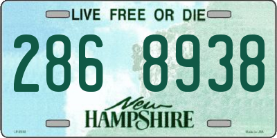 NH license plate 2868938