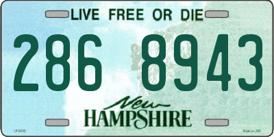NH license plate 2868943