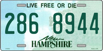 NH license plate 2868944