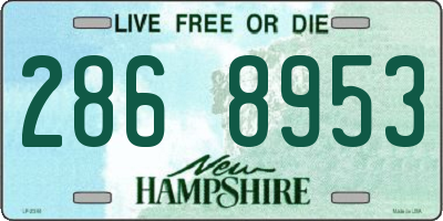 NH license plate 2868953