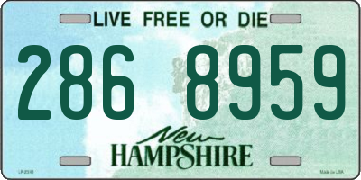 NH license plate 2868959