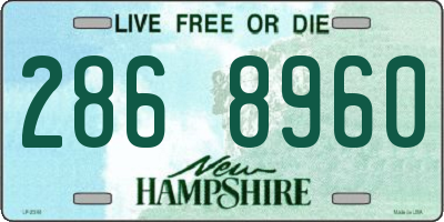 NH license plate 2868960