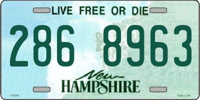 NH license plate 2868963