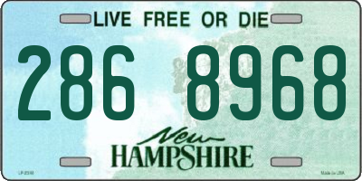 NH license plate 2868968