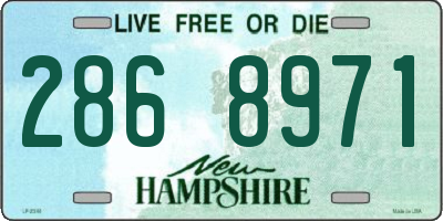 NH license plate 2868971