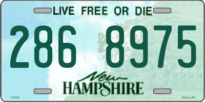 NH license plate 2868975