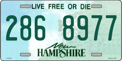 NH license plate 2868977